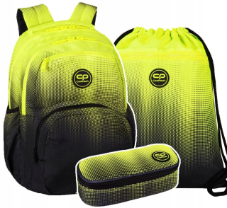 Školský batoh COOLPACK PICK GRADIENT LEMON + 2 ďalšie produkty